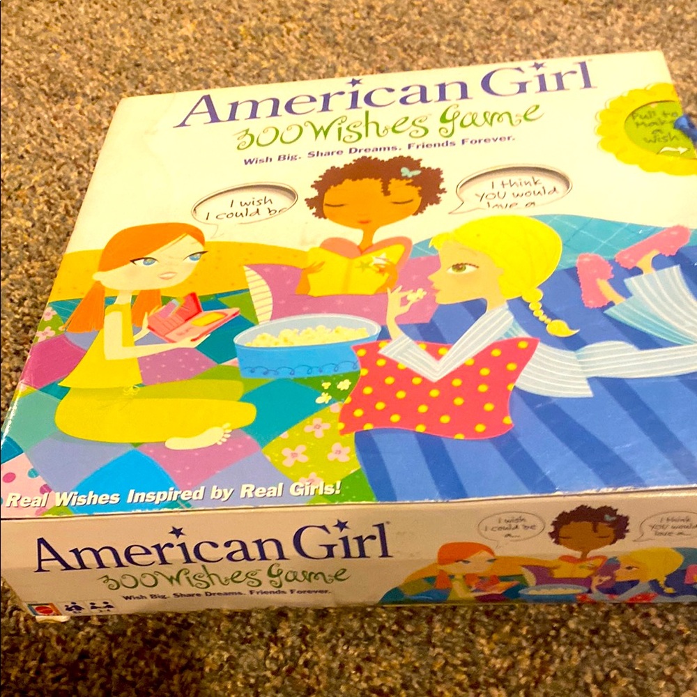 American Girl 300 Wishes Game - Pink, Blue, Yellow
Brand new